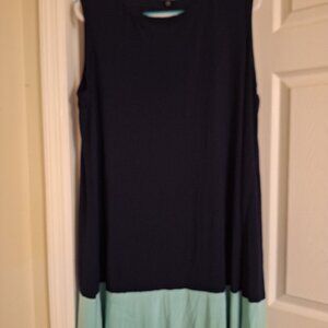 Blu Sage Colorblock Summer Dress